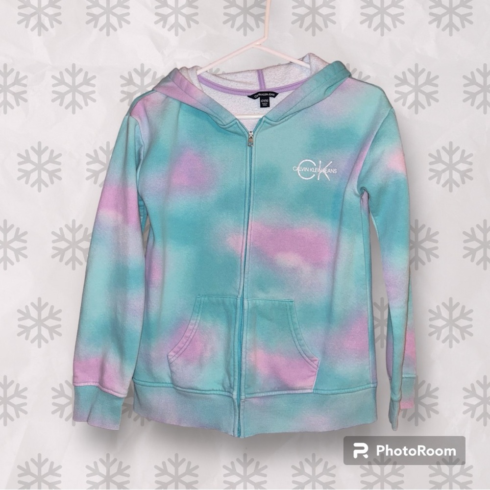 💗🩵Kids 14/16 Zip Up Hoodie🩵💗
